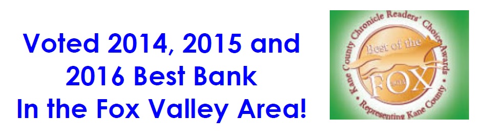 Best Bank in the Fox Valley Area